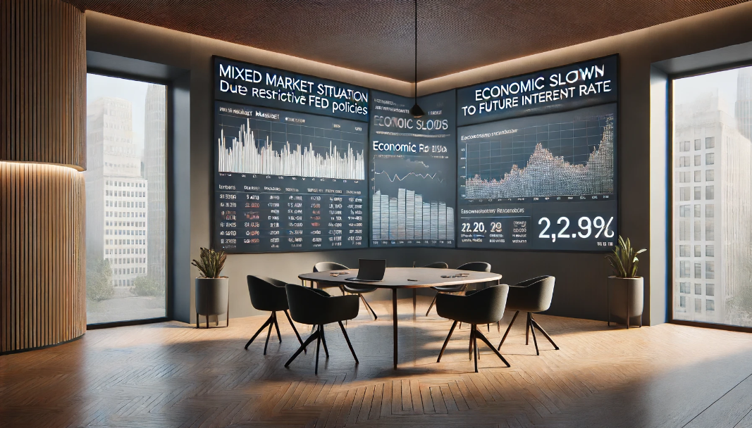 Mercados Operan Mixtos Ante Pronósticos del Fed y Señales de Enfriamiento Económico